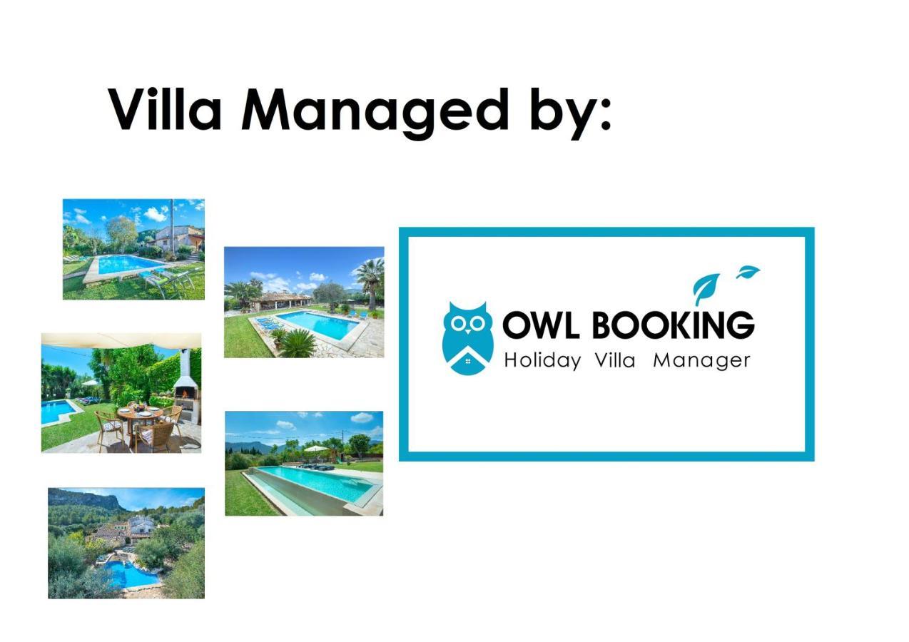 Owl Booking Villa Coloma - Luxury Retreat With Huge Pool Port de Pollença Exterior foto